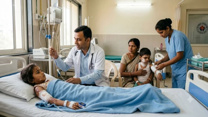 मानवीय फैसला: बड़वानी में एसिड अटैक की शिकार चार साल की मासूम का निजी अस्पताल में उपचार कराने का इंदौर हाई कोर्ट ने दिया आदेश