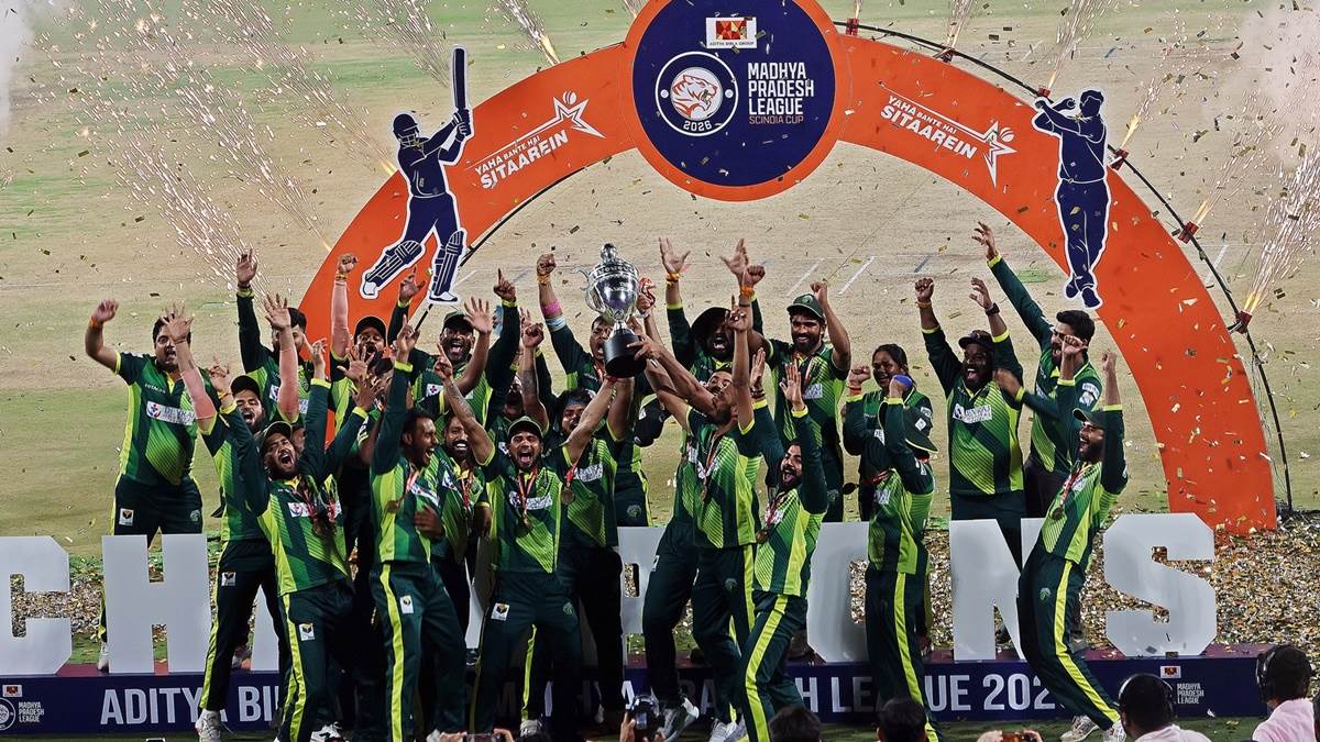 MPL 2026: अपराजेय रहते चंबल घड़ियाल्स ने जीती मध्य प्रदेश लीग टी-20 टूर्नामेंट की ट्रॉफी
