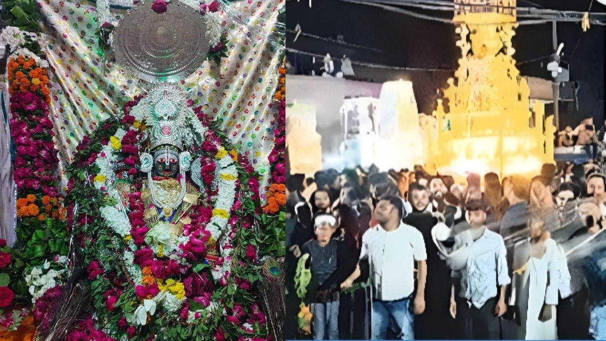 दतिया में दिखी हिंदू-मुस्लिम भाईचारे की मिसाल: मुहर्रम पर 37 ताजियों ने कृष्ण मंदिर को झुककर दी ‘सलामी’, 200 साल से भी ज्यादा पुरानी है परंपरा