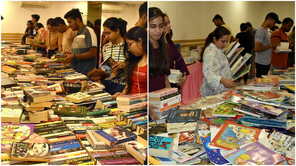Raipur Book Fair 400 रूपए प्रति किलो में बिकी किताबें तो खरीदने दौड़