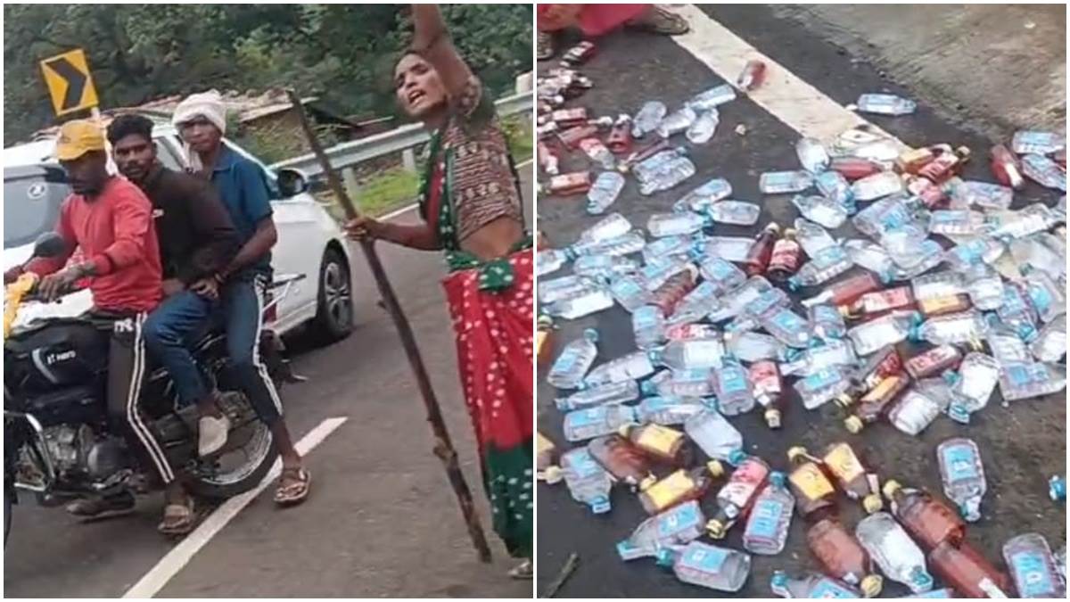 आबकारी विभाग नाकाम, महिलाएं मैदान में: जुन्नारदेव के मोयारी गांव में महिलाओं ने पकड़ी अवैध शराब से भरी बोलेरो