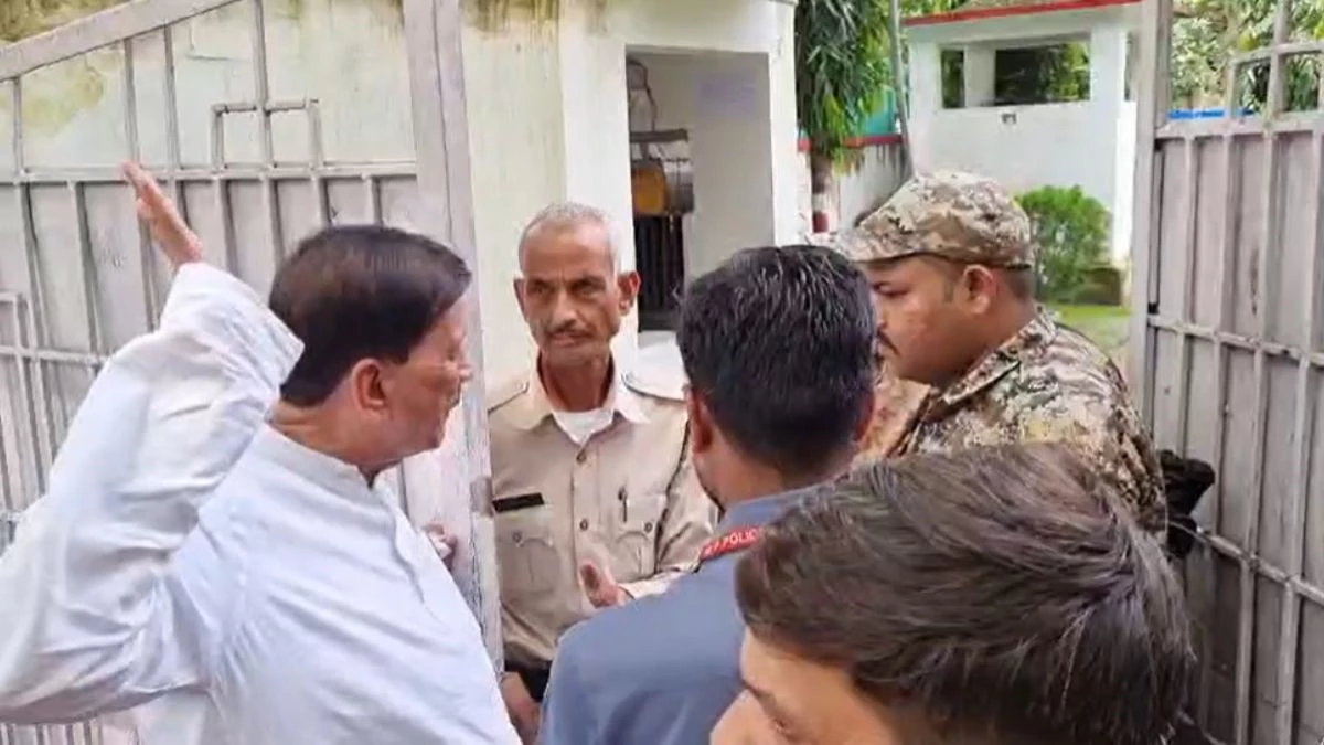 MP के भिंड में विधायक ने कलेक्‍टर को मारने के लिए हाथ उठाया, वीडियो वायरल