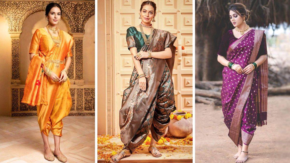 Ganesh Chaturthi Festive Look: नौवारी साड़ी पहने और पाएं असली मराठी मुलगी लुक, फैशन और मेकअप के खास टिप्स