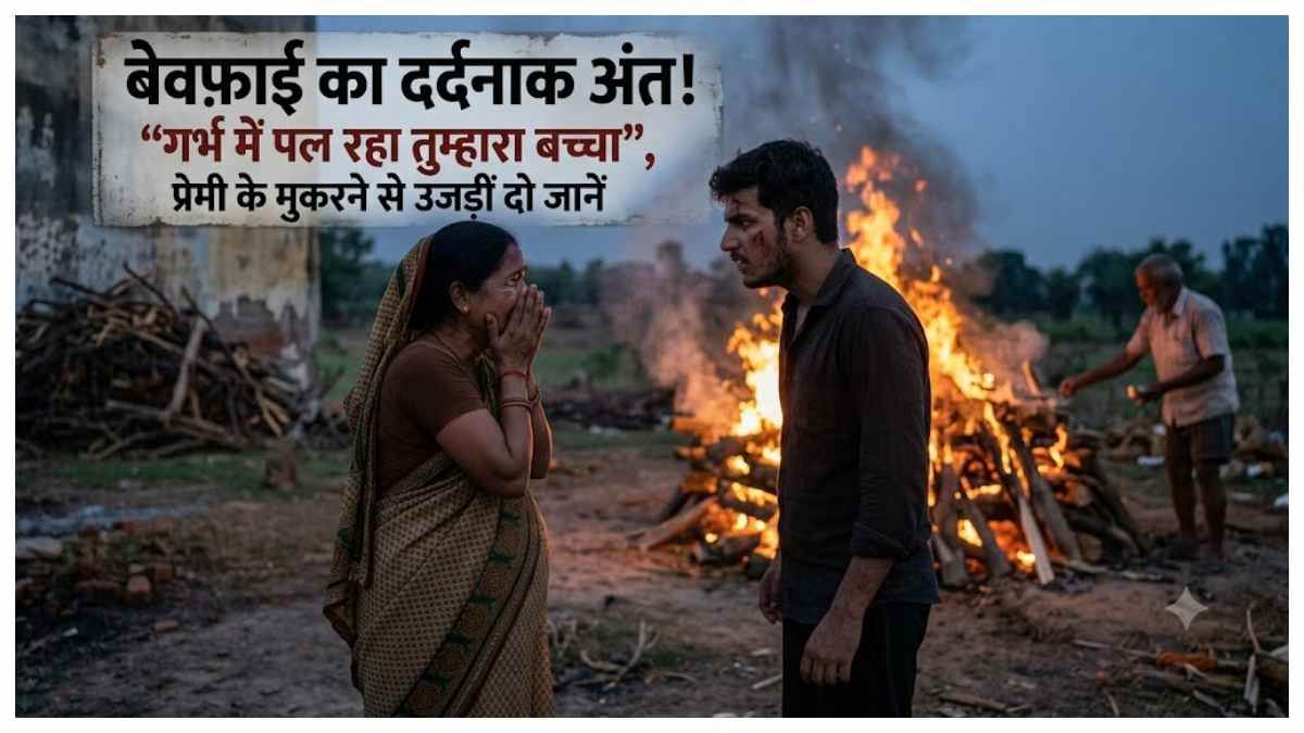 "मैं तुम्हारे बच्चे की माँ बनने वाली हूँ..." प्रेमी ने मारी ऐसी 'ठोकर' कि हो गई दोनों की मौत! बलरामपुर में बेवफ़ाई का खौफनाक अंत
