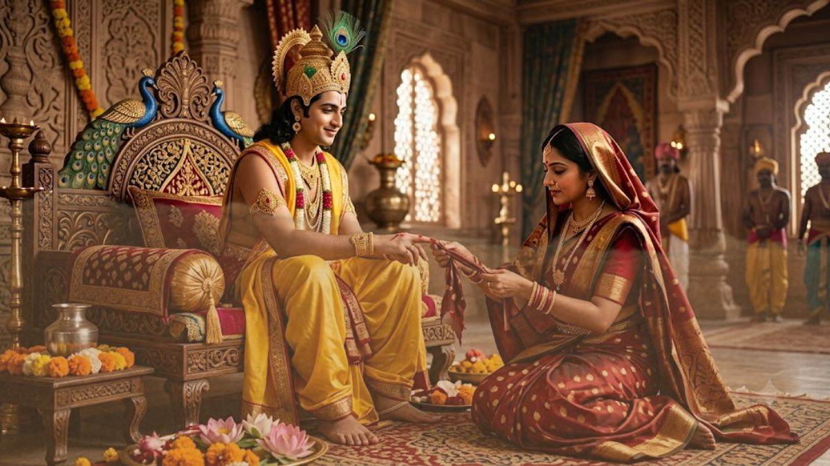 क्या आप राखी पर महंगे गिफ्ट न मिलने पर मायूस होते हैं? द्रौपदी और श्रीकृष्ण के इस प्रसंग से समझें इसका असली मतलब
