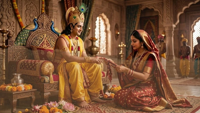 क्या आप राखी पर महंगे गिफ्ट न मिलने पर मायूस होते हैं? द्रौपदी और श्रीकृष्ण के इस प्रसंग से समझें इसका असली मतलब