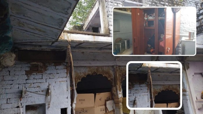 मुरैना की पुश्तैनी हवेली में बड़ी चोरी... छत से साड़ी के सहारे उतरे चोर, 25 लाख से अधिक के जेवर व नकदी पार