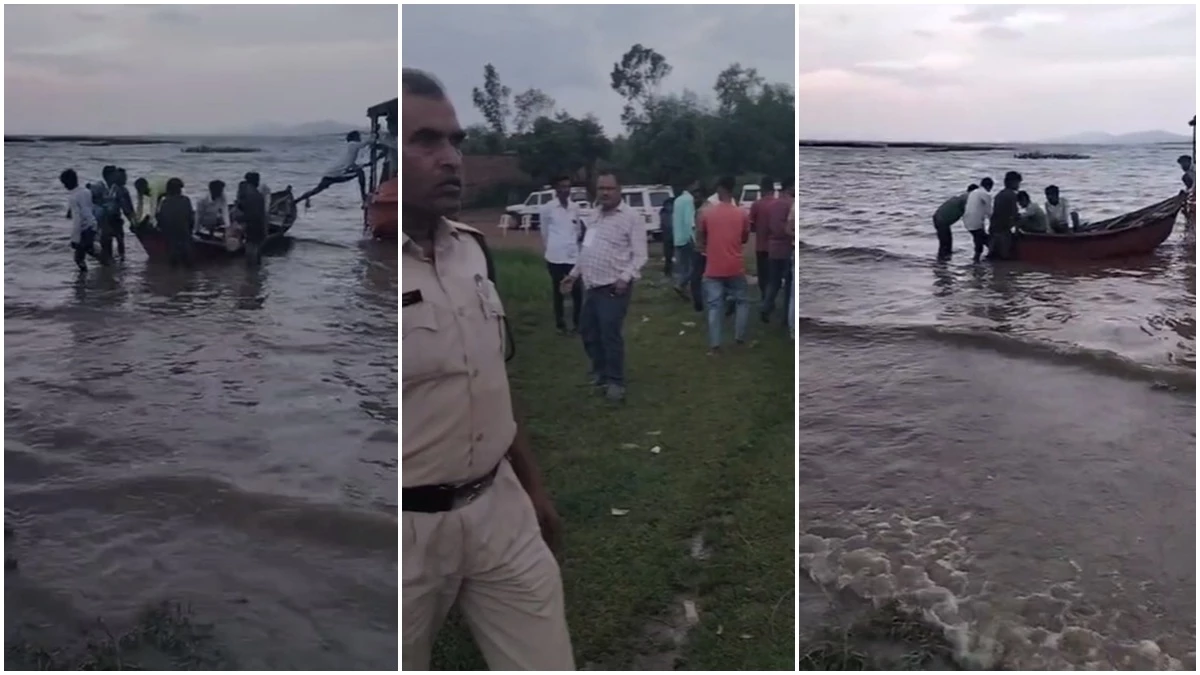 Satna: मैहर में बाणसागर जलाशय में 12 श्रद्धालुओं की नाव फंसी, प्रशासन ने तुरंत रेस्‍क्‍यू किया