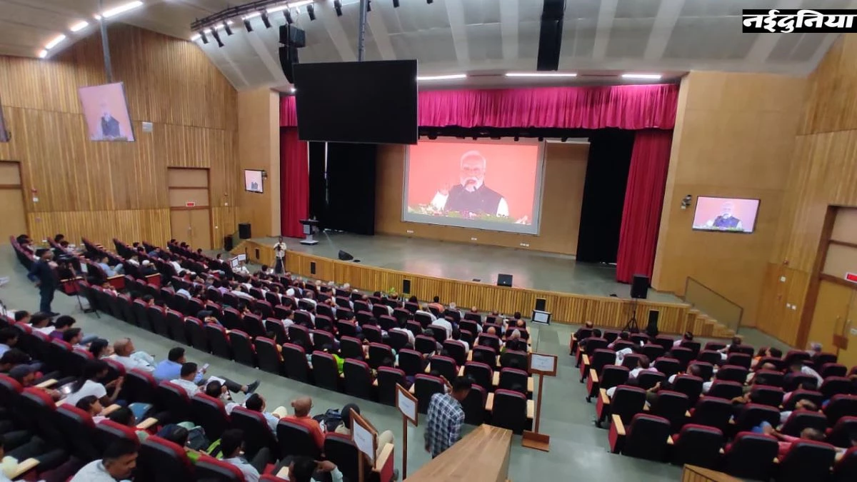 PM Modi ने रखी IIT Bhilai के चरण बी निर्माण की आधारशिला, 2257.55 करोड़ की लागत से पूरा होगा प्रोजेक्ट