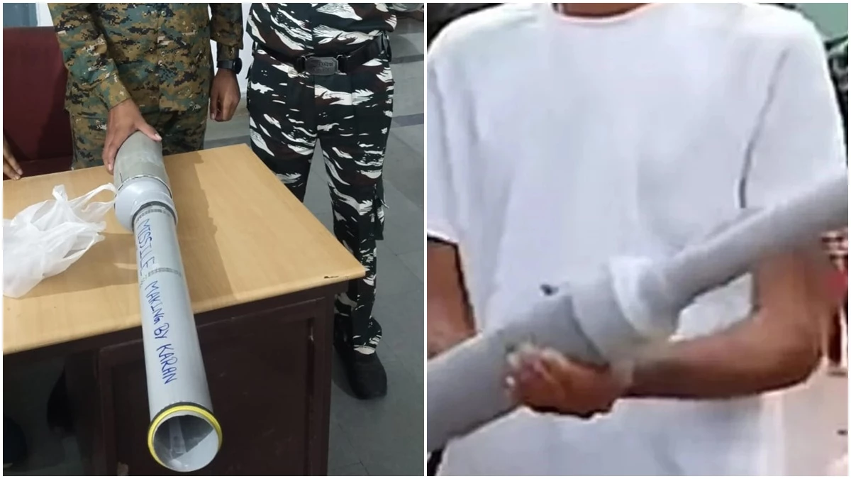 सतना में नाबालिग को कार्बाइड गन बनाते पकड़ा, चेतावनी देकर छोड़ा