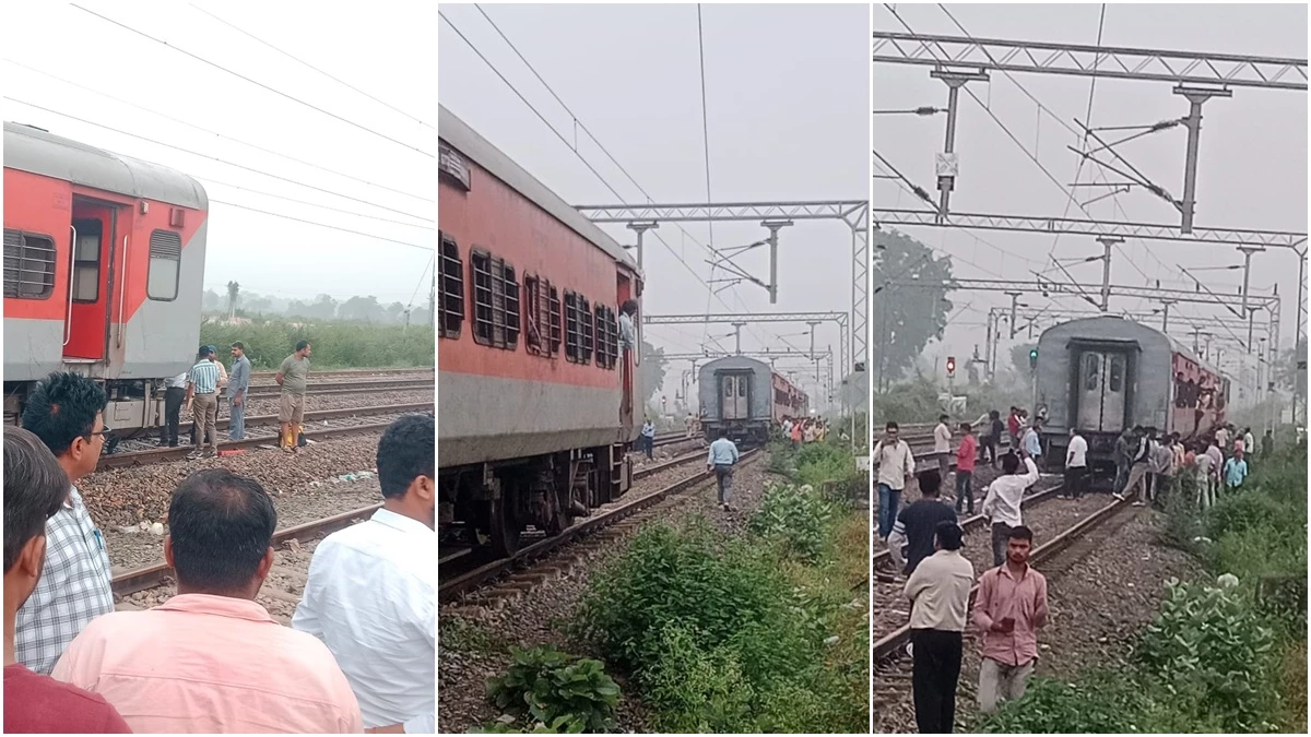 मुंबई-भागलपुर एक्सप्रेस के तीन कोच चलती ट्रेन से हुए अलग, धीमी रफ्तार से टल गया बड़ा हादसा