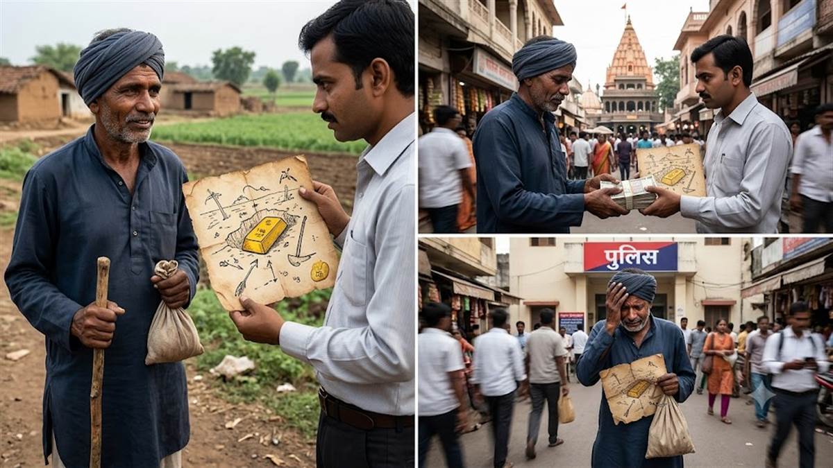 खोदाई में एक किलो सोना मिलने का झांसा देकर मंदसौर के किसान से उज्जैन में ठगे 20 लाख रुपये