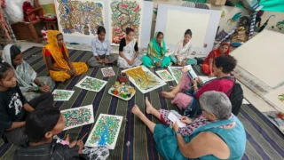 उमरिया की बैगा कला भरेगी ग्रीस में रंग, सात समंदर पार पहुंचेगी जनजातीय विरासत