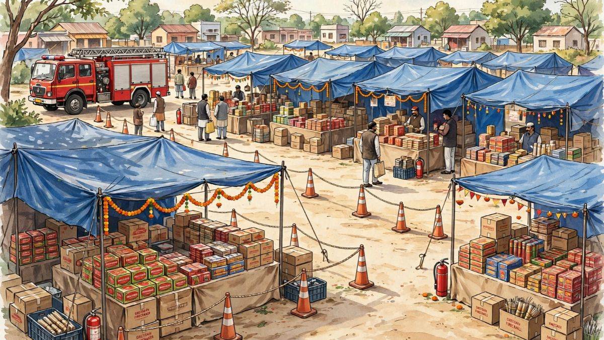 भिंड में आतिशबाजी बिक्री के लिए सख्त नियम, कलेक्टर ने दिए आदेश, 30 अक्टूबर तक ऑनलाइन आवेदन