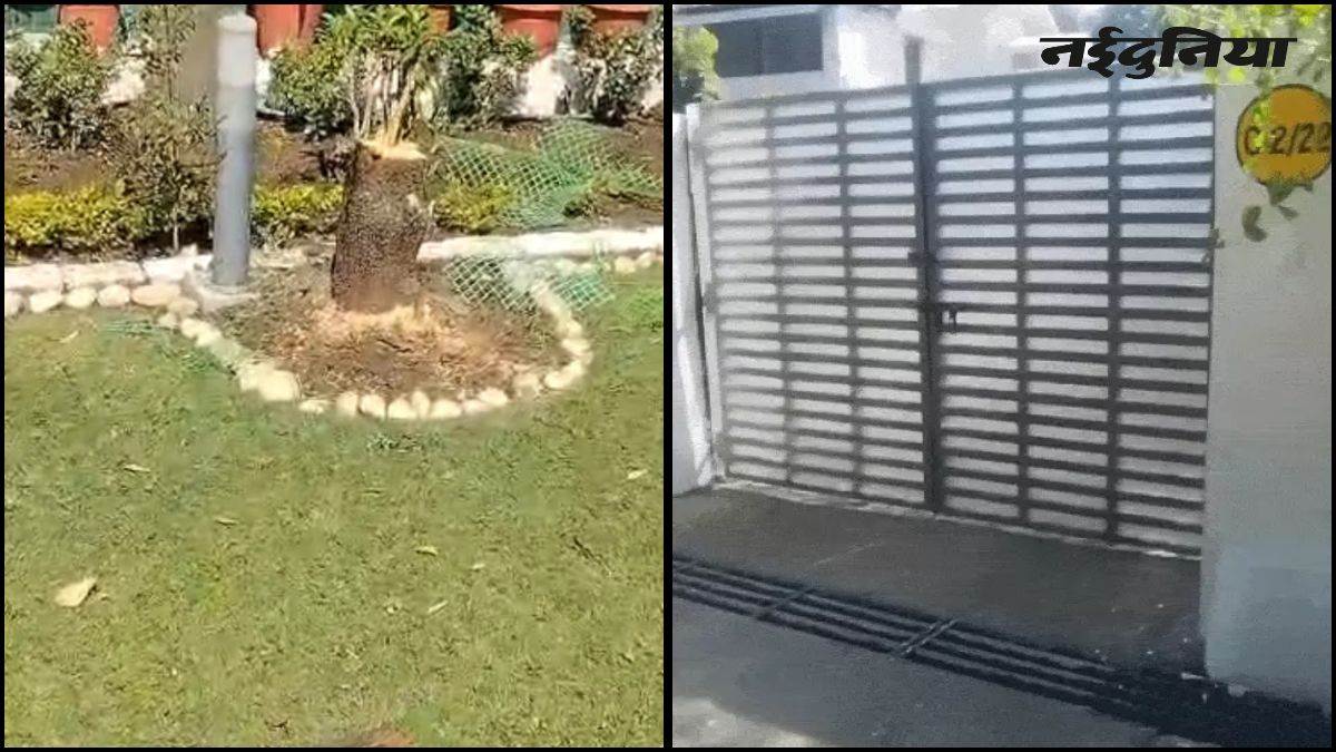 एमपी में DGP के पड़ोसी के घर चोरी, IAS विवेक पोरवाल के बंगले से चंदन का पेड़ ले उड़े चोर, CCTV में दिखे तीन संदिग्ध