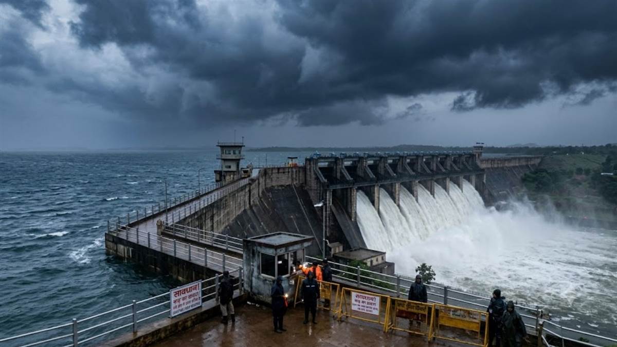 CG के धमतरी में 'अर्नब' तूफान से बांधों का जलस्तर बढ़ा, प्रशासन ने नदी-नालों से दूर रहने की दी सख्त हिदायत