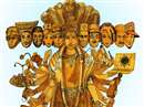 Corona Warriors Painting: श्रीकृष्ण के विराट स्वरूप में समाए कोरोना वॉरियर्स को पेंटिंग से किया सलाम