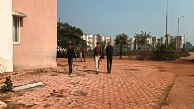 कटनी में पुलिस के आशियाने ही नहीं सुरक्षित, पुलिस लाइन में टूटे पांच घरों के ताले
