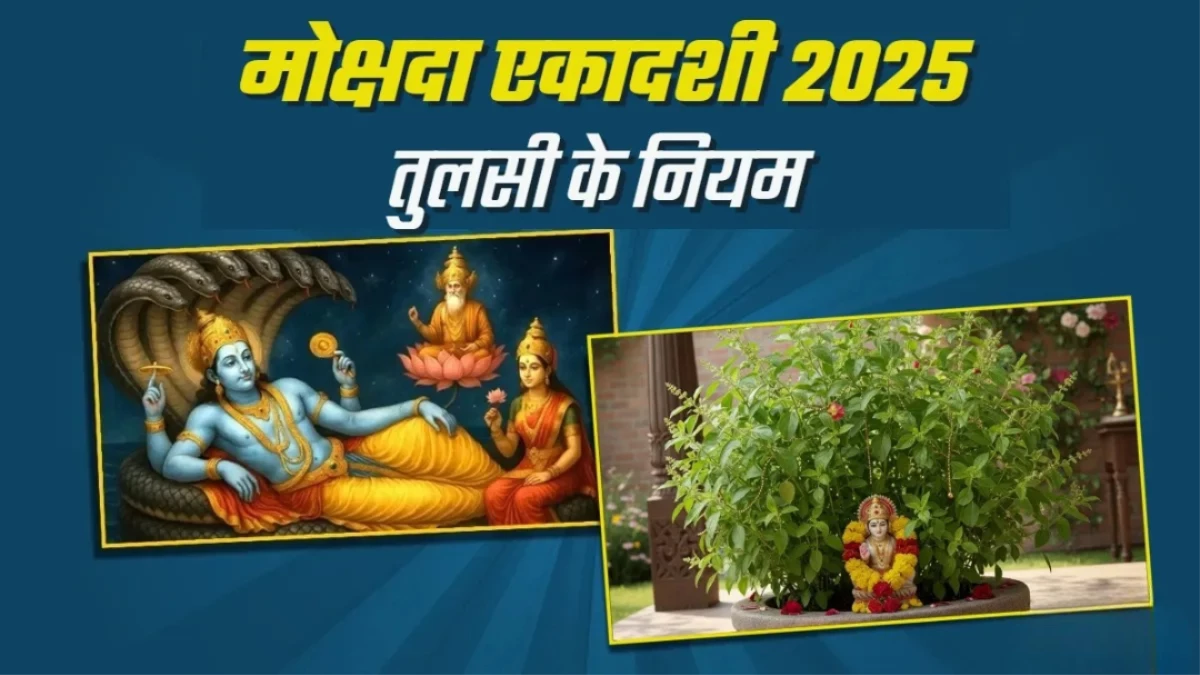 Mokshada Ekadashi 2025: मोक्षदा एकादशी पर न करें तुलसी से जुड़ी ये गलतियां, वरना रुक सकती है धन की गति