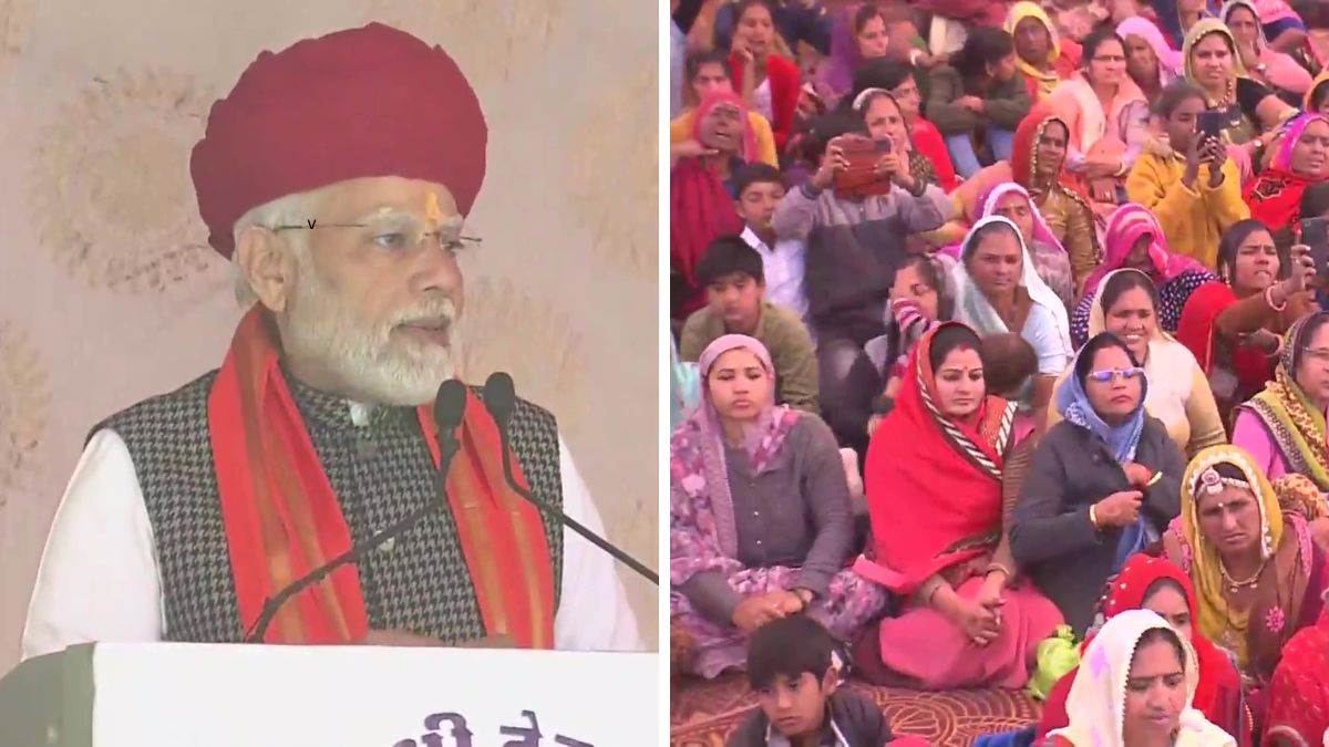PM Modi in Bhilwara Rajasthan: पीएम मोदी ने किए गुर्जर समाज के लोक देवता के दर्शन, कही ये बातें, देखिए फोटो-वीडियो