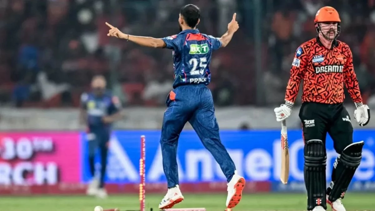 SRH VS LSG: This bowler of LSG was covered by uprooting the travis head by uprooting the stumps… Who is asking everyone, Prince Yadav is asking
