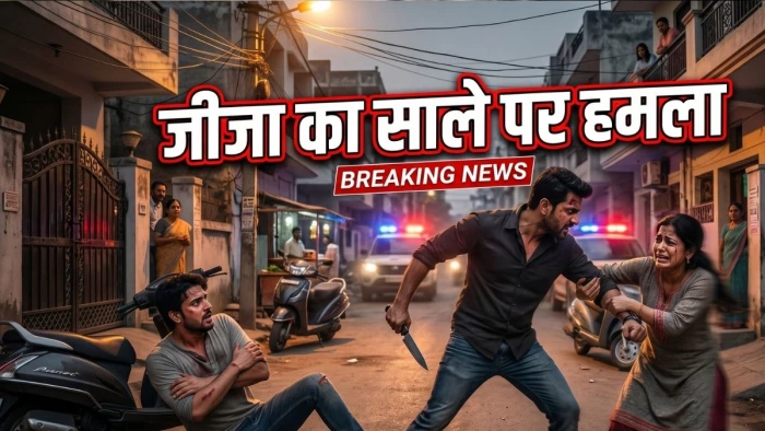 ग्वालियर में जीजा ने साले को 24 बार चाकू मारा, भाई को बचाने के लिए बहन गिड़गिड़ाती रही