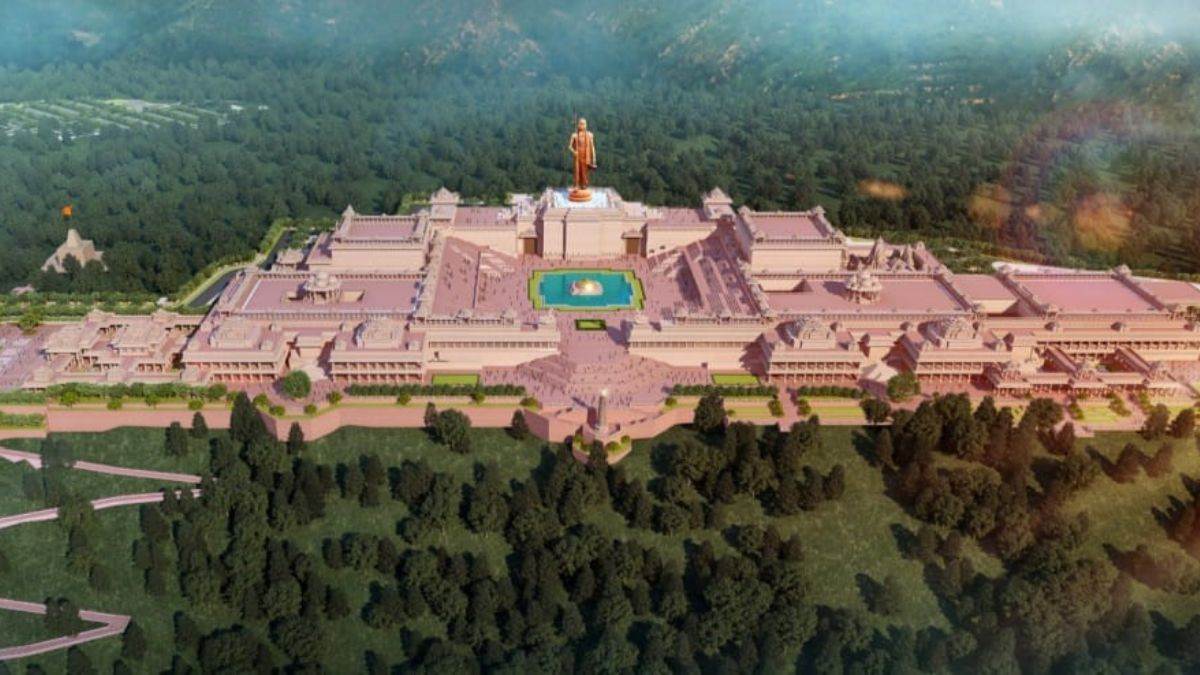 ओंकारेश्वर का एकात्म धाम देगा अध्यात्म के साथ पर्यावरण संरक्षण का संदेश, बैटरी वाहन और रोपवे से होगी आवाजाही