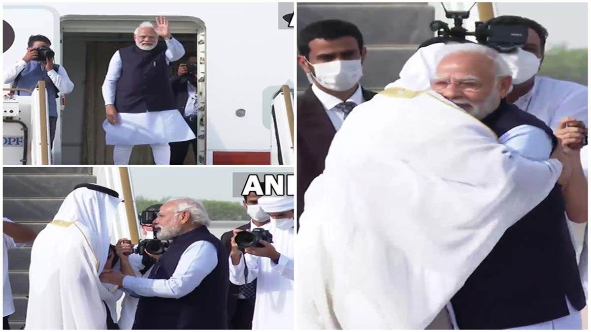 PM Modi In UAE: पीएम मोदी को एयरपोर्ट पर खुद लेने और छोड़ने आये UAE के राष्ट्रपति, गर्मजोशी से किया स्वागत