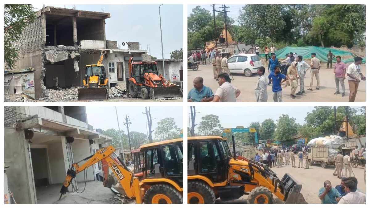 कोरबा में भी दिखा यूपी जैसा एक्शन; भाजपा नेता पर हमला करने वाले रज्जाक अली का साम्राज्य जमींदोज