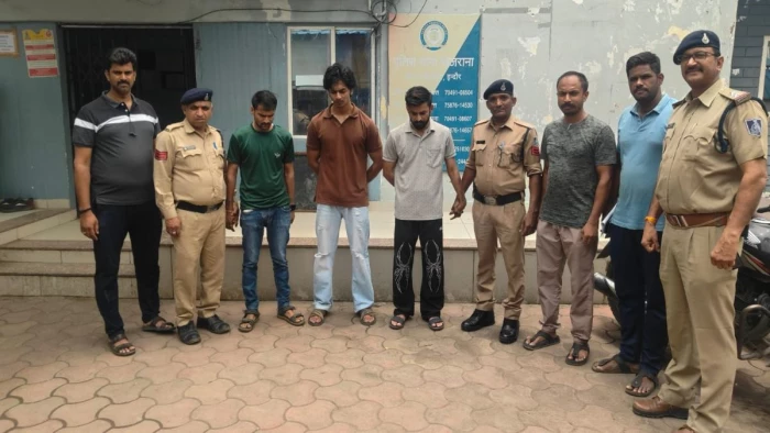 साइबर ठगी के मामले में  तेलंगाना पुलिस की इंदौर में दबिश, खजराना-पलासिया से तीन को पकड़ा
