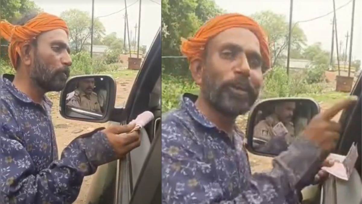 लुंगी पहन पैंट चोरी की शिकायत लेकर थाने पहुंचा ट्रक ड्राइवर, TI ने दिए 400 रुपये तो बोला- अब कभी नहीं पीऊंगा शराब