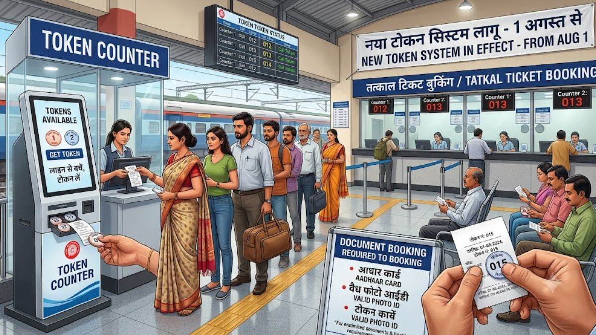 Indian Railways New Rules: 1 अगस्त से बदलेगा तत्काल टिकट बुकिंग का नियम, रेलवे लागू करेगा नया टोकन सिस्टम