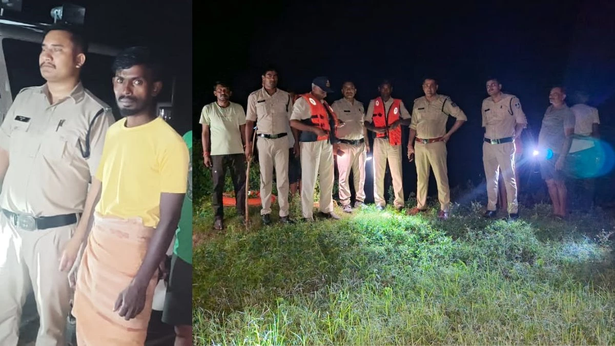 MP में बाणसागर डैम के गेट खुलते ही नदी के बीच धार में फंसा युवक, 6 घंटे के रेस्क्यू के बाद निकाला