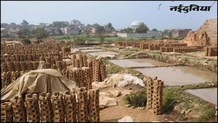 उज्जैन में 168 ईंट भट्टे मिले अवैध, प्रदूषण विभाग ने संचालकों को थमाए नोटिस, 7 दिन में मांगा जवाब
