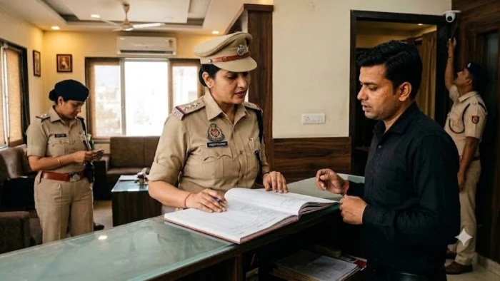 ग्वालियर में देर रात पुलिस का एक्शन, अनैतिक गतिविधियों पर शिकंजा, महिला अफसरों ने खंगाले स्पा सेंटर और मसाज पार्लरों में रजिस्टर