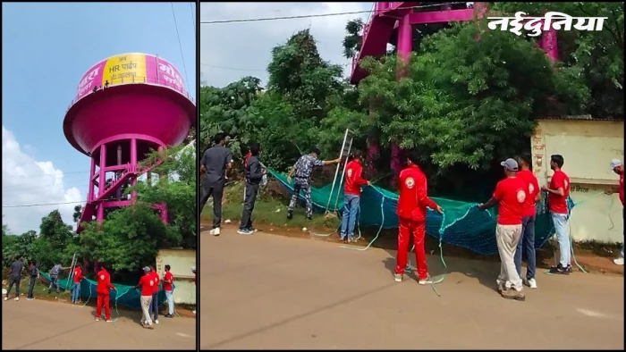 शिवपुरी में मकान को लेकर हाईवोल्टेज ड्रामा... 9 महीने के के मासूम संग टंकी पर चढ़ा परिवार, PM Awas का आश्वासन मिलने पर उतरा