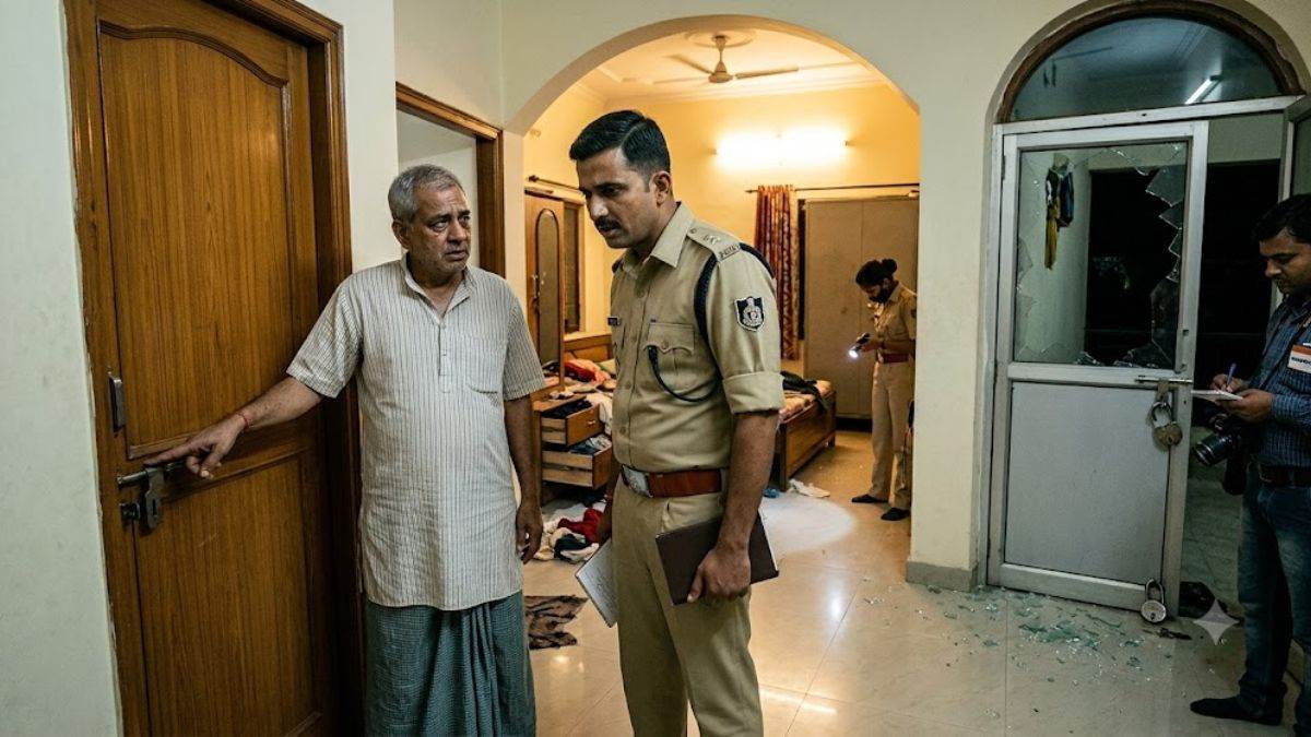 घर में सोता रहा बैंककर्मी का परिवार, चोरों ने बाहर से कुंडी लगाकर दिया वारदात को अंजाम, उमरिया में दहशत का माहौल
