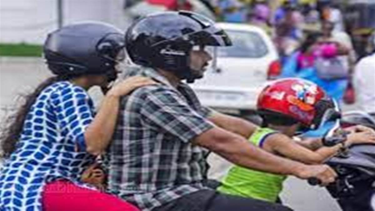 Helmet Must in Jabalpur जबलपुर में हेलमेट अभियान में मिली छूट आज से
