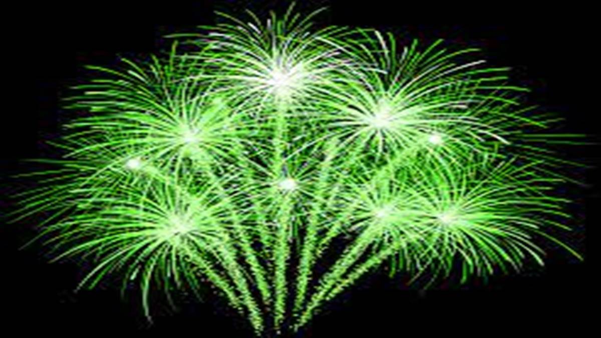 Green Fire Work News ग्रीन पटाखों से रोशन होगी दीपावली, पर्यावरण को