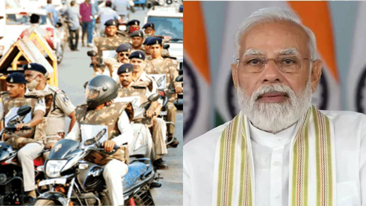 30 IPS और 100 अधिकारी संभालेंगे PM Modi की सुरक्षा, शहर के इन रूटो में किया गया बदलाव