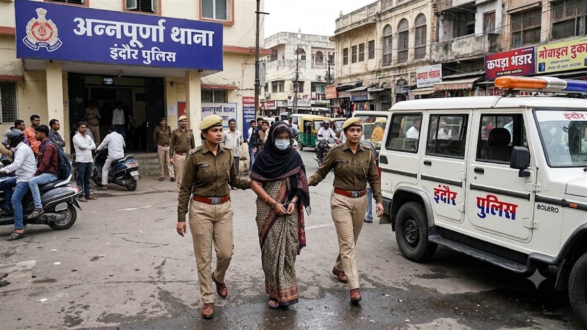 इंदौर में कारोबारी से 80 लाख वसूलने के बाद एक करोड़ रुपये की मांग, ‘सरोगेट मदर’ गिरफ्तार