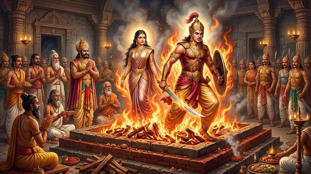 महाभारत में धृष्टद्युम्न कौन था जो हवन कुंड की अग्नि में से प्रकट हुआ था? पिछले जन्म में यही था एकलव्य