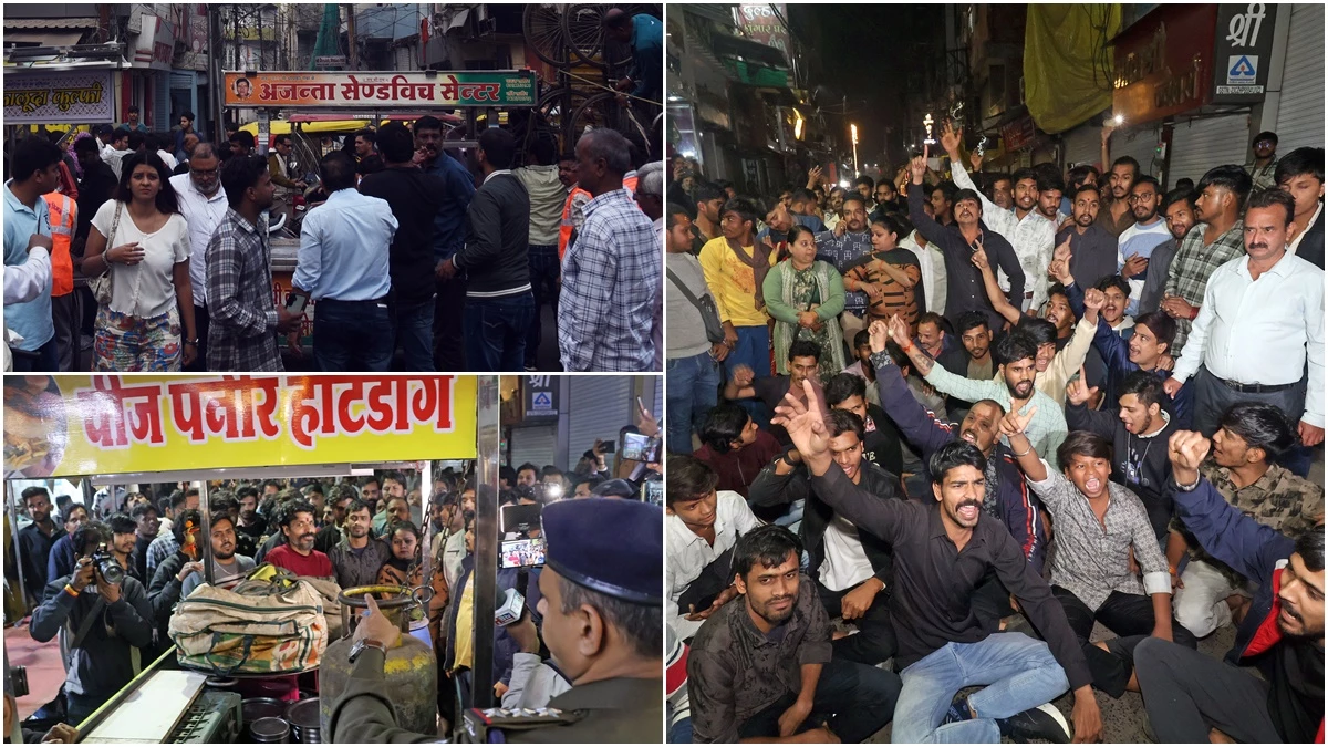 Indore Sarafa Chaupati: इंदौर की फेमस सराफा चौपाटी में अब लगेंगी केवल 69 दुकानें, दुकानदार भड़के