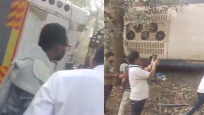 छत्तीसगढ़ के कांकेर में बड़ा हादसा, अनियंत्रित होकर पलटी बस, 32 यात्री घायल, 8 की हालत गंभीर