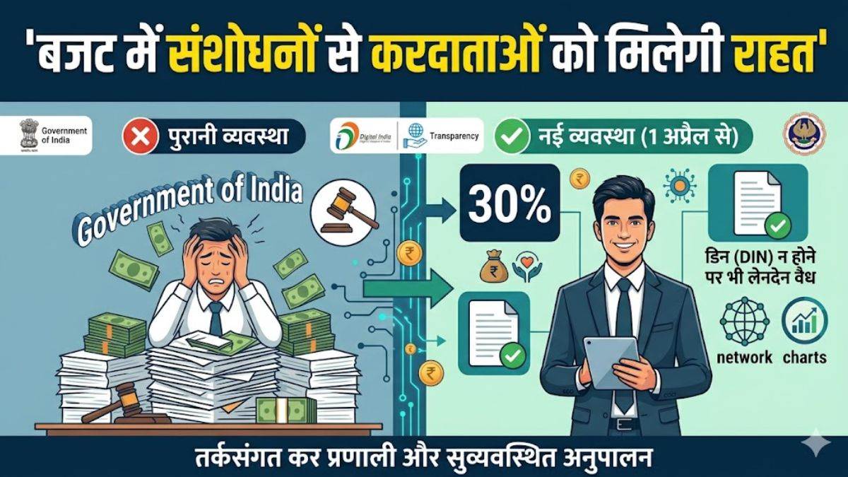 बजट में संशोधनों से करदाताओं को मिलेगी राहत, कर चोरी को रोकना आसान होगा