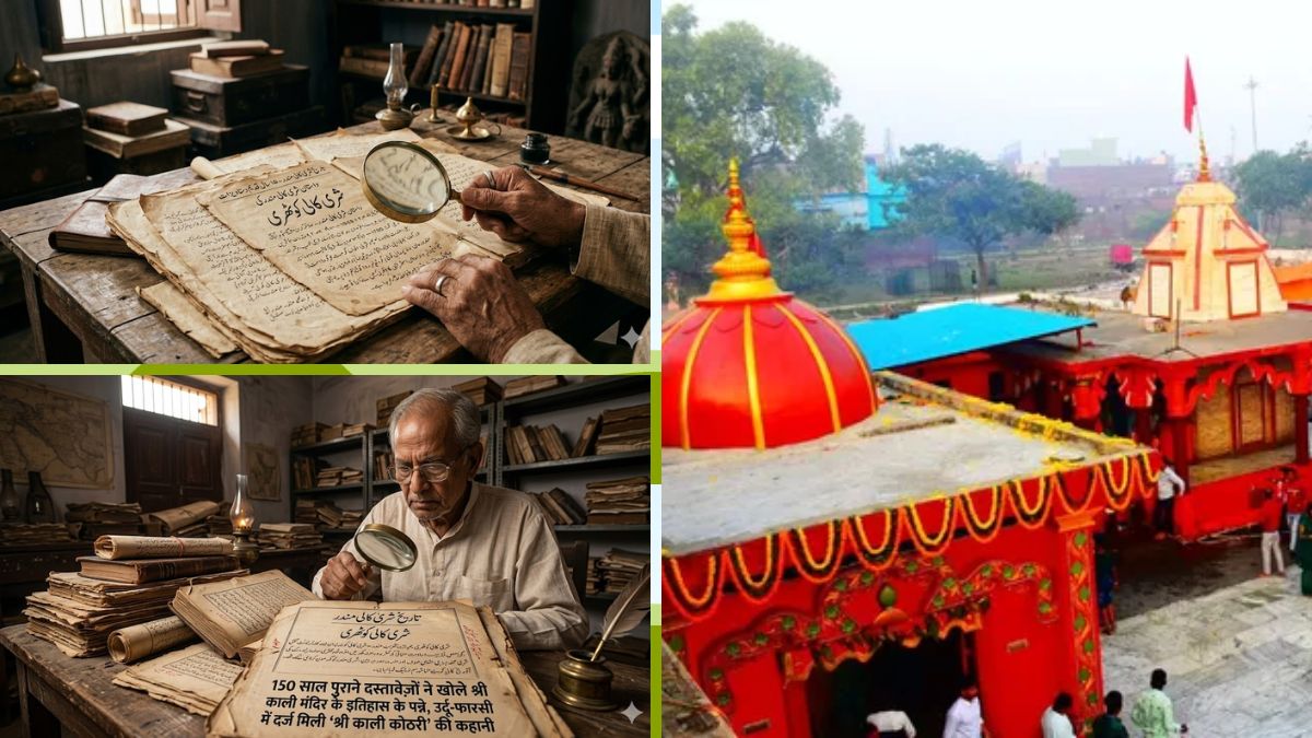 150 साल पुराने दस्तावेजों ने खोले श्री काली मंदिर के इतिहास के पन्ने, उर्दू-फारसी में दर्ज मिली ‘श्री काली कोठरी’ की कहानी