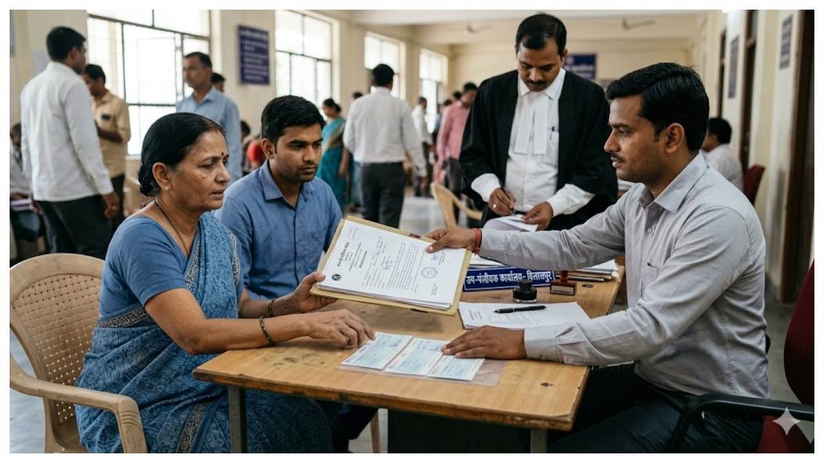 जमीन रजिस्ट्री का महाधोखा: 1.90 करोड़ के 4 फर्जी चेक देकर हथिया ली बिलासपुर व्यापार विहार की कीमती जमीन