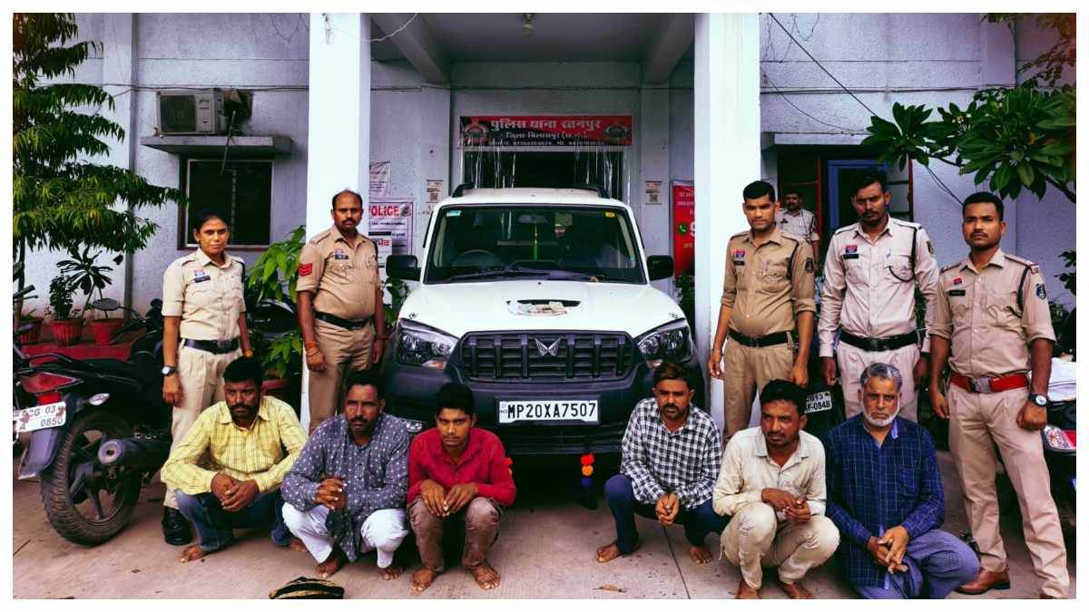 शिक्षक से  9 लाख की 'फिल्मी ठगी' जांचने निकली पुलिस; गिरफ्तार हुआ स्कॉर्पियो सवार यूपी-जबलपुर का बकरी चोर गिरोह