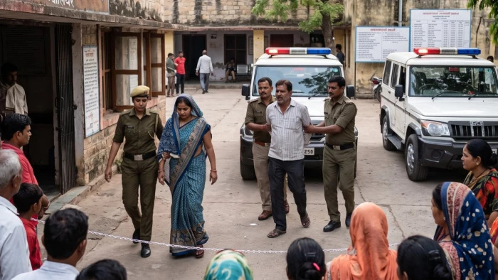 MP में अब घूसखोरों के मददगार भी नपेंगे, लोकायुक्त ने पहली बार रिश्वतखोर महिला पटवारी के साथ उसके पति को भी बनाया सह-आरोपी