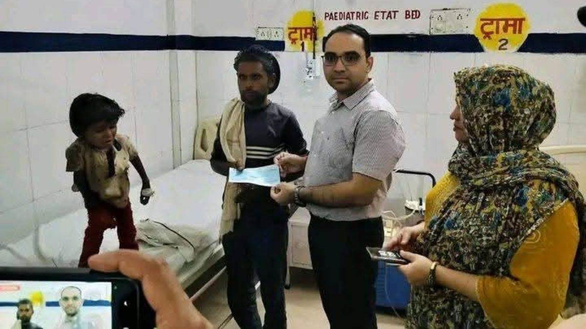 नईदुनिया की मुहिम रंग लाई, कंप्लीट प्रोलैप्स नाम की गंभीर बीमारी से पीड़ित है पन्ना का 5 वर्षीय मासूम; एम्स में होगा उपचार